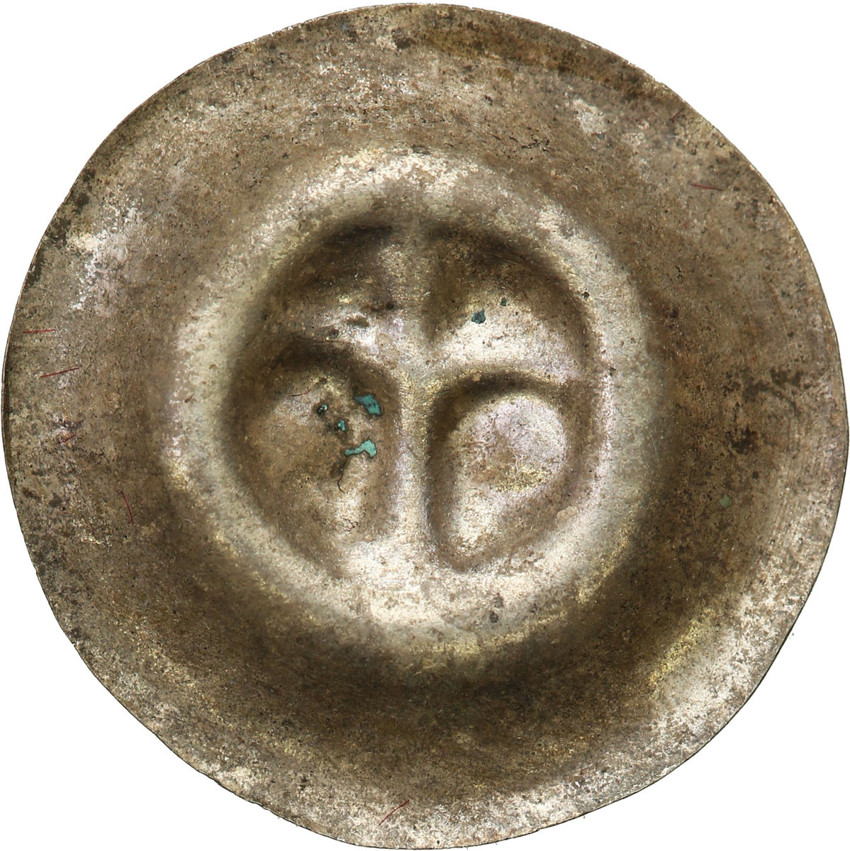 Pomorze Wschodnie, Świętopełk II Wielki (1220-1266), Lilia swobodna, pod dolnymi liśćmi po kulce - RZADKI